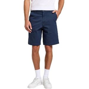 Lee Relaxed chinoshorts voor heren, deep navy, 28W
