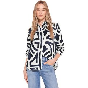 STREET ONE mousseline blouse, off-white, 40