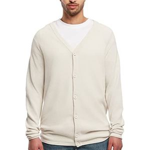 Urban Classics Men's Light Raglan Cardigan Sweater, lichtgrijs, XL, lichtgrijs, XL
