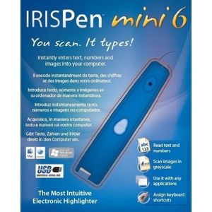 I.R.I.S. IRISPEN Mini 6, UK scanner