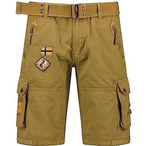 Geographical Norway Paintball_heren bermuda's, Groen, XXL