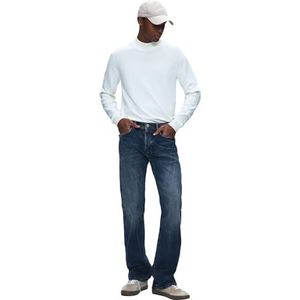 LTB Jeans Tinman 401 Jeans in blauw Mid Rise gemaakt van katoenmix, maat 32, 36, blauw, 32W / 36L