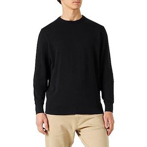 bugatti Heren 7400-35511 trui, zwart, standaard, zwart, XXL