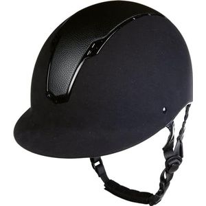 HKM SPORTS EQUIPMENT dames rijhelm Wenen-Style helm, zwart, L/XL