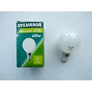 Sylvania druppellamp E14 60 Watt satijn 36952