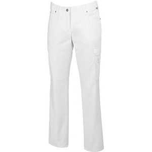BP 1642-686-21-38l jeans voor vrouwen, 5-pocket-jeans, 230,00 g/m² stofmix met stretch, wit, 38 l