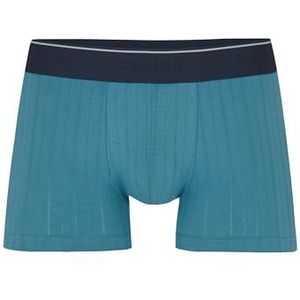 CALIDA Pure & Style boxershorts voor heren, met mannelijke naald, ademend, sneldrogend en geurremmend, blauw, 50