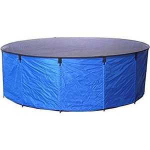 Aquaforte Flexibele vouwbak ""Koi bowl"", Ø 180 x H 60 cm (± 1500 liter), incl. afdeknet en praktische draagtas, blauw