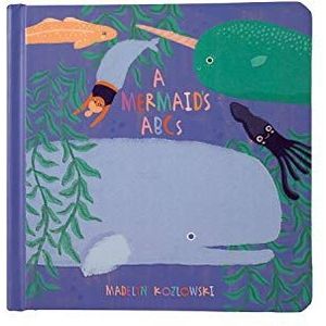 Manhattan Toy Mermaid's ABCs Baby Board Book, Leeftijd 6 maanden en ouder