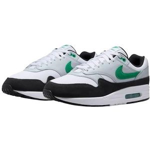 Nike - Air Max 1 - Sportschoenen - Wit - Zwart - Stadion Groen