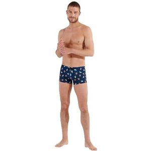 HOM Beach Club zwemboxers, Print kreeften en cocktail achtergrond marine, M