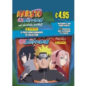 Panini Naruto Shippuden 2-Een nieuw begin album + kaartenopslag + 2 vakken, 004628SPCFGD