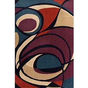 CREVICOSTA Quality Mark Marcas de Calidad Tapijt Perzië 861, modern design, Picasso stijl (140 x 200 cm)