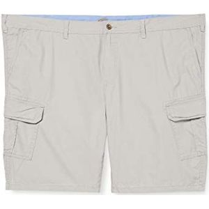 camel active Heren Camel Active Bermuda Cargo Shorts Broek, grijs, 36