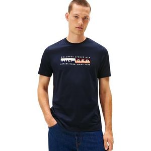 Tommy Hilfiger - T-shirt - Effen - Regular Fit - Katoen