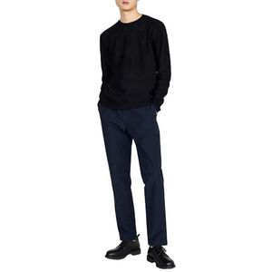 Sisley Mens L/S 107CT1B07 Sweater, Black 700, XL, Black 700, XL