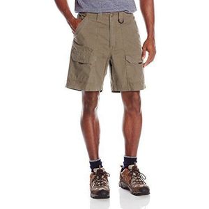 Wrangler Men's Authentics Utility Short, Earth Green, 33