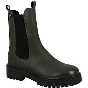 TOM TAILOR Dames 4294812Chelsea-laarzen, antraciet, 38 EU