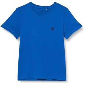 4F T-shirt M0795 kobalt kinderen 152, Kobalt, 12 jaar