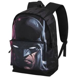 Batman Face-Fan HS Rugzak 2.2, zwart, 31 x 44 cm, inhoud 24 l, Zwart, Eén maat, FAN HS Rugzak 2.2 Gezicht