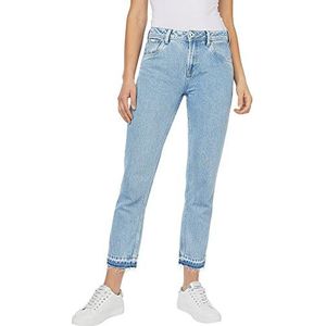 Pepe Jeans Violet Jeans voor dames, Blauw (Denim-pd4), 27W / 32L