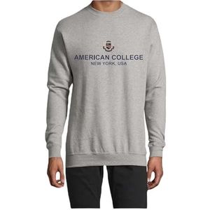 American College Sweatshirts - MELL Grey - 12 jaar, Mell Grey, 12 Jaren