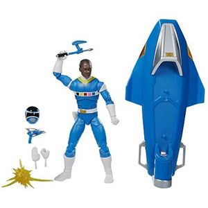Hasbro Power Rangers: Lightning Collection - In Space Blue Ranger & Galaxy Glider Deluxe Action Figure (F5398)