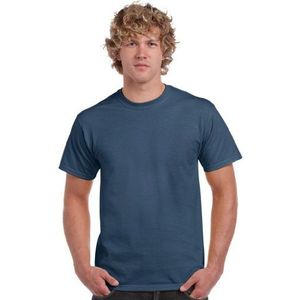 Gildan Heavy Cotton Tee heren T-Shirt, Blauw, S