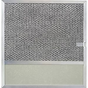 Broan-NuTone BP57 Vervangende filter met koolpad en lichtlens voor afzuigkap 43000-serie, 28,9 x 28,9 cm, aluminium