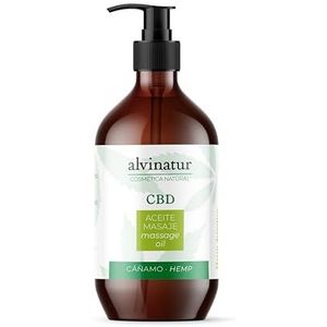 Huile pour massage corporelle au chanvre - BIO certificat - 250ml - Anti-inflammatoire, Muscle, articulation active - Jambes et pieds, épaules, coudes fatigués - Action rapide