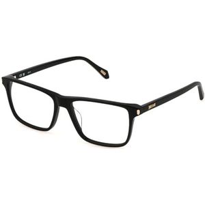 Just Cavalli Eyeglass Frame VJC050 bril, glanzend, zwart, 56/16/145, Zwart, 56/16/145