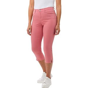 BRAX Mary Capri voor dames, zomercapri vrijetijdsbroek, koraalrood, 31W x 30L