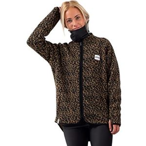 Eivy Redwood Sherpa Jacket fleece jas luipaard