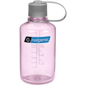 Nalgene Sustain Tritan BPA-vrije waterfles gemaakt van materiaal afgeleid van 50% plastic afval, 16 oz, smalle mond, Cosmo