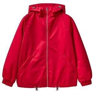 United Colors of Benetton Gevoerde jas voor dames, Rood 143, 34