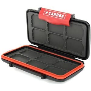 Caruba Multi Card Case MCC-4 voor 12 SD-kaarten - waterdicht