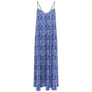 Onlnova Life Elite Roxy Long Dress AOP, blauw, S