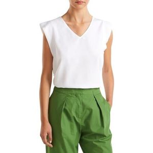 United Colors of Benetton Dameshemd, Wit, XS