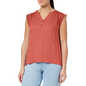 ONLY Dames Onlnina Capsleeve Top WVN T-shirt, Calypso Coral, XL