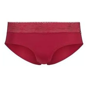 Skiny Every Day In Micro Lace hipster-broekje, diep rood, regular