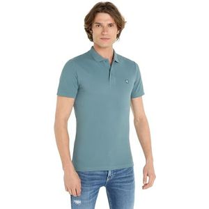 Calvin Klein Jeans Slim Fit poloshirt voor heren, Goblin Blauw, XXS