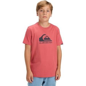 Quiksilver - Ev Comp Logo - T-shirt - Oranje - Korte Mouwen - Jongens 14 Years