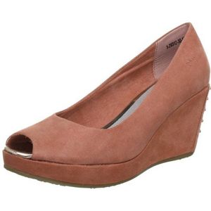 s.Oliver dames casual peep-Toe, Pink Candy 535, 36 EU
