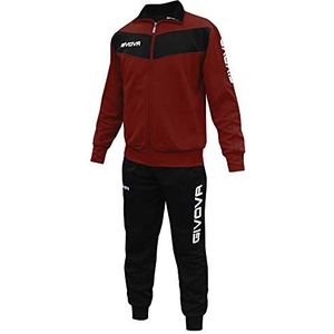 givova Tuta Visa Melange sportset met polarfleece