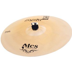 MES voor drums (Act Series Drum Bekken, Materiaal: Brons, gehamerd Crash Bekken 18 inch