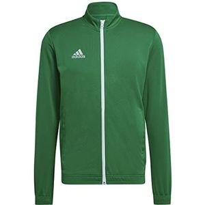 adidas Entrada 22 Track Jacket heren Track Top, Team Green / White, L 3 inch