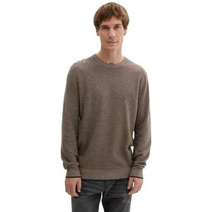 TOM TAILOR heren trui, 36090 - blauw oranje veelkleurig, XXL