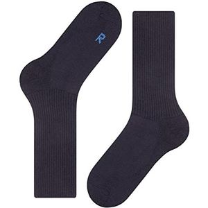 FALKE Uniseks-volwassene Sokken Walkie Ergo U SO Wol Functioneel material eenkleurig 1 Paar, Blauw (Marine 6120), 42-43