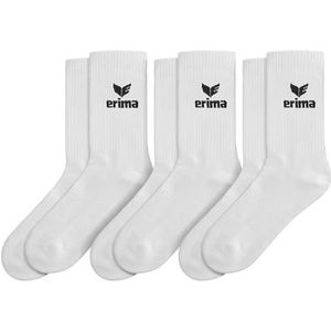 Erima - Sportsokken - Wit - 3-Pack