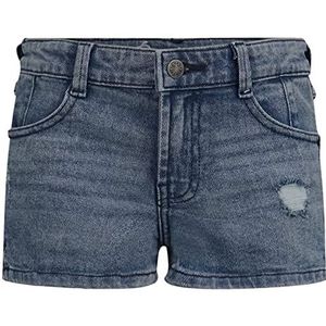 Retour Denim de Luxe Samantha Aged Blue Denim Shorts voor meisjes, blauw (medium blue denim), 11-12 Jaren